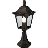 Elstead Lighting Elstead Chapel Außen-Stehleuchte E27 44cm Schwarz IP44, UK