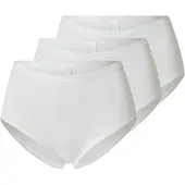 Sloggi High-Waist-Slip "GO Daily Cotton" Glanz-Effekt Details, hochgeschnittene Taille