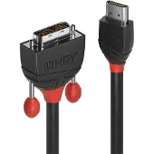 Lindy Hdmi-dvi-kabel 1 M