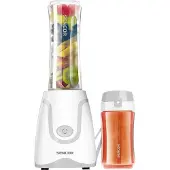 Sencor Ultra-leistungsstarker Smoothie Maker 500W, 2 Tritan-Flaschen 0,6L & 0,3L