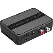 Techly EFB IDATA-SPDIF-8 Bidirektionaler Audio Konverter Digital auf Analog / Analog auf Digital IDATASPDIF8