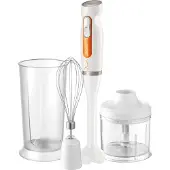 Sencor SHB 4260WH EUE3, Pürierstab, 600 W, Orange, Weiß