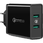 UGREEN 10216, Drinnen, AC, 12 V, Schwarz