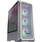 Cougar Midi-Tower-Gehäuse Archon 2, ARGB, Weiß, Midi Tower, PC, Weiß, ATX, micro ATX, Mini-ITX, Netz, Gehärtetes Glas, Gaming