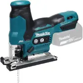 Makita DJV185ZJ, Fassgriff, Schwarz, Blau, Bürstenlos, 3000 SPM, 13,5 cm, 800 SPM