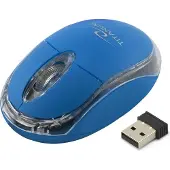 Titanum Wireless 2,4 GHz optische Maus 3D USB Condor Blau
