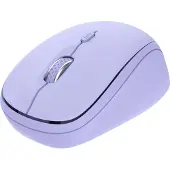 Trust Yvi+, Beidhändig, Optisch, RF Wireless + Bluetooth, 1600 DPI, Violett