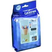 Brother LC3211Y, Standardertrag, Gelb, Tinte auf Pigmentbasis, 1 Stück(e), 200 Seiten, Einzelpackung