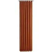 Wirth Vorhang "Trondheim 328 g/m2" Gr. 1, rot (rotbraun), B:132cm H:145cm, Chenille, Polyacryl, Gardinen, Vorhang