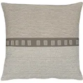 Apelt Dekokissen "Milano" Gr. 2, braun (schlamm, gemustert unifarben), B:35cm L:50cm, Baumwolle, Kunstfaser, Polyester, Dekokissen_Sitzkissen_Kissenhüllen, Dekokissen, Kissenhülle mit Füllung, 1 Stück