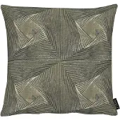 Apelt Dekokissen "1307" Gr. 1, grau (grau, gemustert), B:46cm L:46cm, Polyester, Dekokissen_Sitzkissen_Kissenhüllen, Dekokissen, Kissenhülle ohne Füllung, 1 Stück