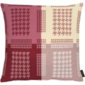 Apelt Dekokissen "Alexis" Gr. 1, rot (rot, gemustert), B:48cm H:5cm L:48cm, Polyester, Dekokissen_Sitzkissen_Kissenhüllen, Dekokissen, Kissenhülle mit Füllung, 1 Stück