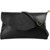 Cluty Abendtasche "Damen echt Leder, Made in Italy" echt Leder, Made in Italy