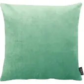 Apelt Dekokissen "Arte" Gr. 1, grün (mint, unifarben), B:46cm L:46cm, Polyester, Dekokissen_Sitzkissen_Kissenhüllen, Dekokissen, Kissenhülle ohne Füllung, 1 Stück