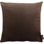 Apelt Dekokissen "Arte" Gr. 1, braun (braun, unifarben), B:45cm L:45cm, Polyester, Dekokissen_Sitzkissen_Kissenhüllen, Dekokissen, Kissenhülle mit Füllung, 1 Stück