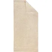Dyckhoff Handtuch "Deep Harmony Energy", beige (natur), B:50cm L:100cm, Frottier, Obermaterial: 85% Baumwolle, 15% Hanf, Handtücher, Handtuch, 15% Hanf