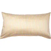 Janine Kissenbezug "Modernclassic", gelb, B:80cm L:40cm, Mako-Satin, Obermaterial: 100% Baumwolle, Kissenbezüge, Kissenbezug, mit Streifen