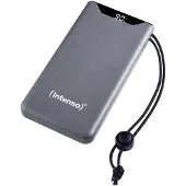Intenso 7332034, 10000 mAh, Lithium Polymer (LiPo), Power Delivery, Quick Charge 3.0, 20 W, Grau