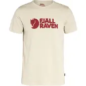 Fjällräven - Logo - T-Shirt Gr M beige/weiß