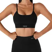 Yeaz Sporttop "Top TOUJOURS", Kinder, Gr. L, schwarz, Obermaterial: 78% Polyester PES. 22% Elasthan EL., Tops Sporttop