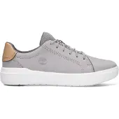 Timberland Sneaker "SENECA BAY - LOW LACE UP SNEAKER", Herren, Gr. 40, lt gry nubuc, Leder, Schuhe Sneaker, aus Leder