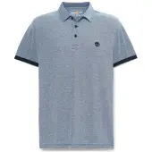 Timberland - Baboosic Brook Oxford Short Sleeve Polo - Polo-Shirt Gr XL grau