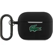 Lacoste Liquid Silicone Croc Logo Airpods Pro Hülle Schwarz Schwarz One Size
