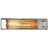 EDM 7108 Quarzheizung 1200w Silber One Size / EU Plug Silber One Size