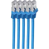Shiverpeaks BS75515-B-SET5, 5 m, Cat7, S/FTP (S-STP), RJ-45, RJ-45, Blau
