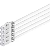 S-Conn S/CONN Cat. 7 S/FTP 5 m, 5 m, Cat7, S/FTP (S-STP), RJ-45, RJ-45, Weiß