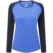 Mountain Equipment - Women's Redline L/S Tee - Longsleeve Gr 36 blau