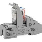 Wago 858-303 Relaismodul,Eingangsnennspannung DC 12 V,4 Wechsler 858303 - 5 Stück
