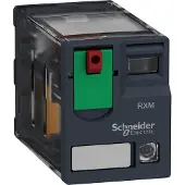 Schneider Electric Electric RXM2AB2P7 Miniaturrelais RXM, 2 W, 12 A, 230VDC, LED - 10 Stück