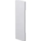 Hager BRA652106B9016 Endstück schnittkaschierend zu BRA 68x210mm Oberteil 120mm hfr in verkehrsweiß