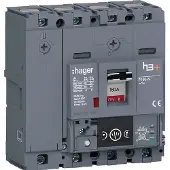 Hager HNS161NC Leistungsschalter h3+ P160 Energy 4P4D N0-50-100% 160A 40kA CTC