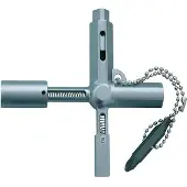 HAUPA 110698 Schaltschrank-Universalschlüssel mit Bits