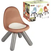 Smoby Kinderstuhl "Life, Kid", orange (terrakotta, grau, weiß), Stühle, Kinder, B/H/T: 33cm x 50cm x 33cm, Kinderstuhl, Made in Europe, B:33cm H:50cm T:33cm