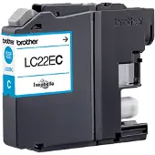 Brother LC22EC, Cyan, 1 Stück(e), 1200 Seiten, Einzelpackung