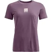 Ortovox - Women's 120 Cool Tec Abstract T-Shirt - Merinoshirt Gr XL lila