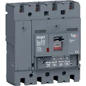 Hager HMT251JR Leistungsschalter h3+ P250 LSI 4P4D N0-50-100% 250A 50kA FTC