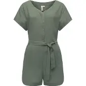 Ragwear Jumpsuit "Jumpsuit Salwin Solid", Damen, Gr. S, N-Gr, grün (baltic), Obermaterial: 100% Viskose CV., Overalls Jumpsuit