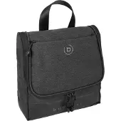 Bugatti Kulturbeutel "Herren, Damen UNIVERSUM", Gr. B/H/T: 22cm x 21cm x 7cm onesize, schwarz, Kunstfaser, unifarben, Taschen Kulturbeutel