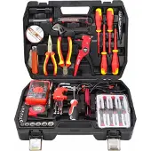 AWTOOLS Werkzeugsatz für Elektriker 68El