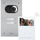 Comelit KVS2012 Zweifamilienhauskit Switch, 1x Monitor Mini HF WiFi, SB2