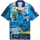 Puma Mancester City Fc Football Energy+ Retro Kurzarm-t-shirt
