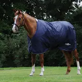 Saxon Weidedecke in Größe 125 - Defiant 600D Standard Neck Lite 0g - Navy Plaid