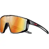 Julbo J5314022 Fury Unisex-Sonnenbrille Vollrand Monoscheibe Kunststoff-Gestell, schwarz