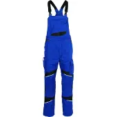 Kübler ACTIVIQ cotton+ Latzhose kbl.blau/schwarz 90