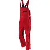 Kübler Image Dress New Design Latzhose Mittelrot/Schwarz 26