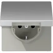 JUNG SCHUKO-Steckdose 16A 250V Klappdeckel AL 1520 KIKL